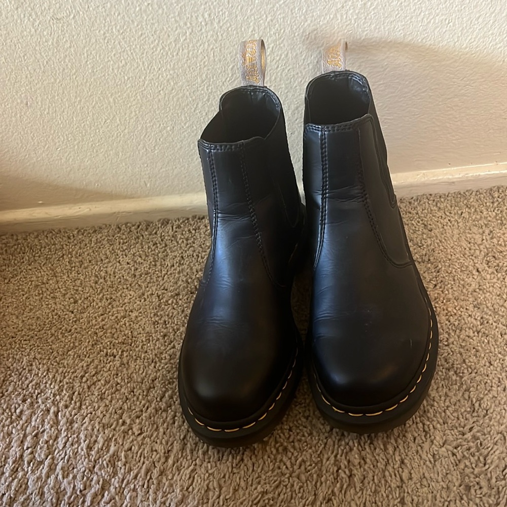Dr. Martens Leather Chelsea Boots